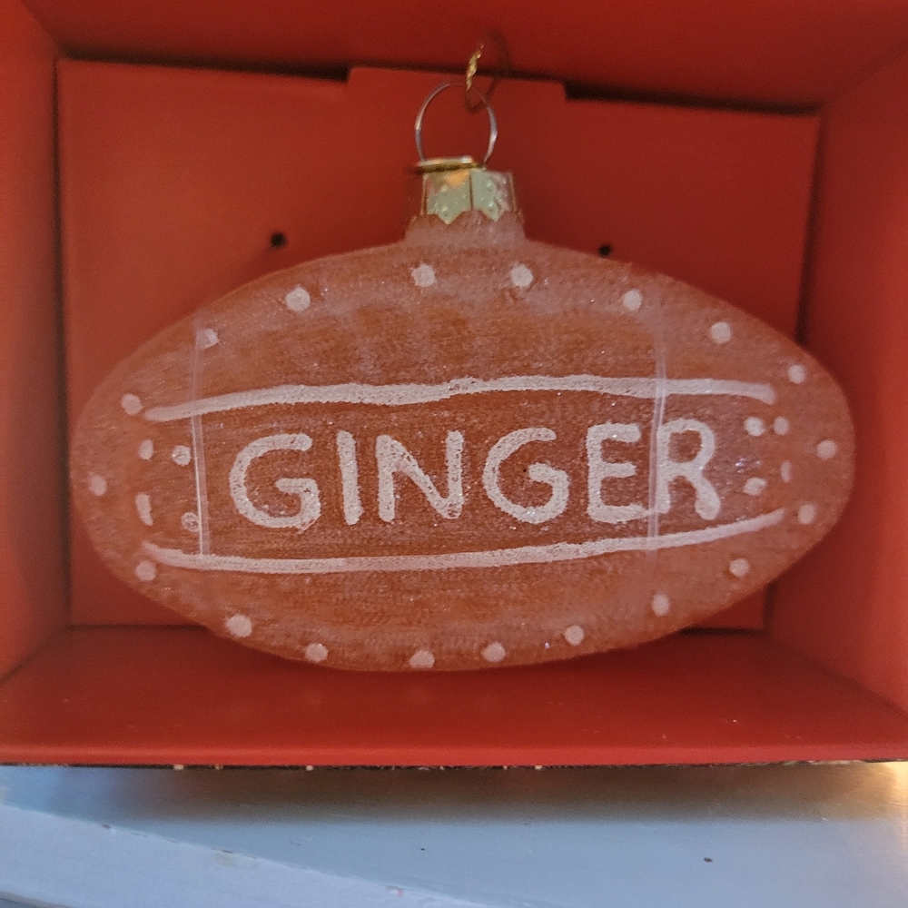 John Derian Ginger Glass Ornament ~ NWT/NIB ~ Vintage Style ~ 2025 Collection - Picture 3 of 6